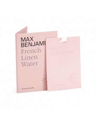 Card parfumat, French Linen, Classic - MAX BENJAMIN